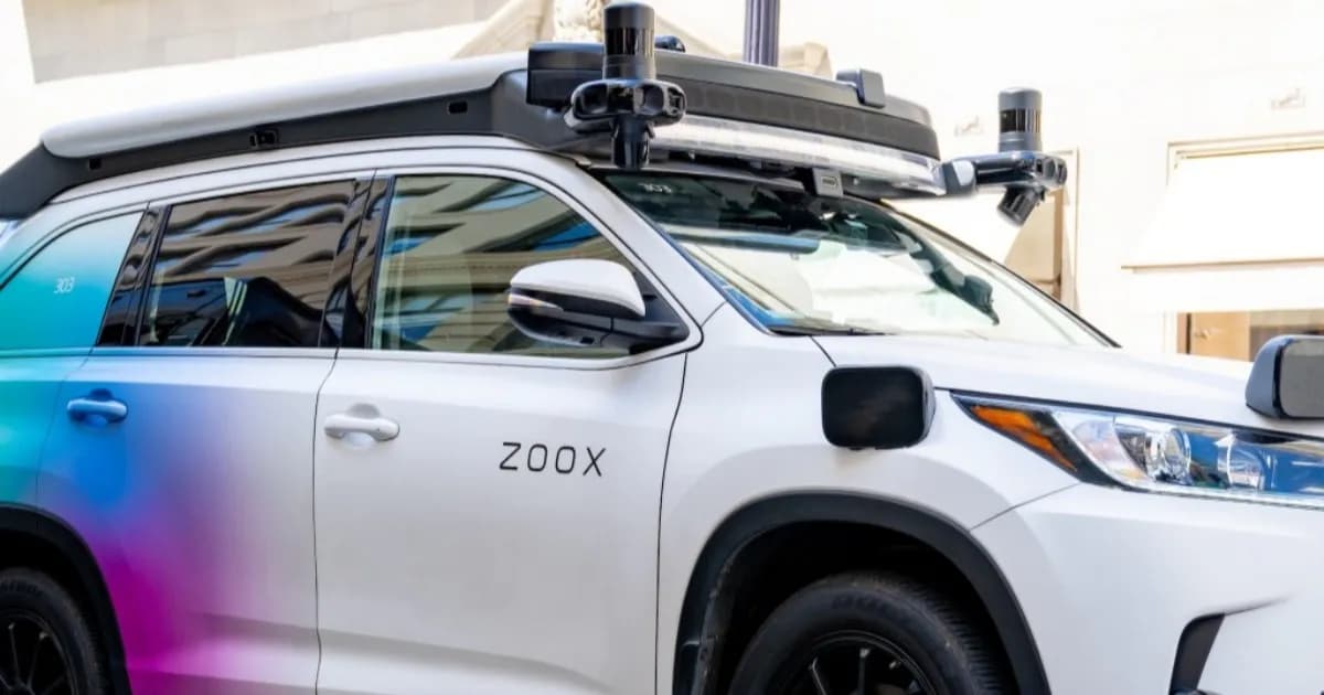 Kendaraan uji otonom Zoox berbasis SUV Highlander yang dihentikan operasinya di Atlanta akibat paparan gas beracun pada pekerja.
