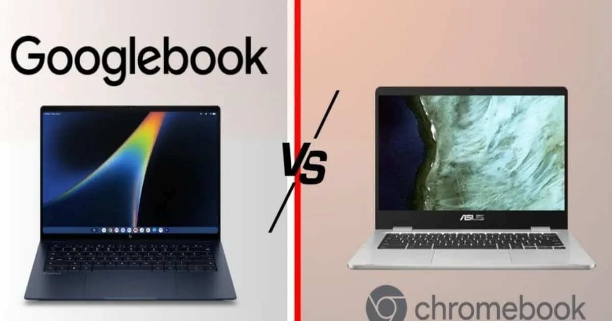 Googlebook vs Chromebook dalam perbandingan laptop Android dan ChromeOS