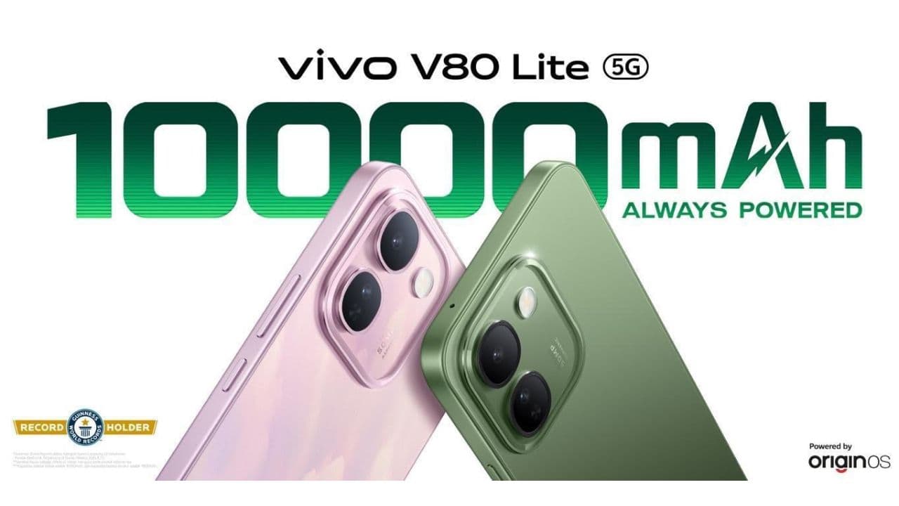 vivo V80 Lite 5G Baterai 10.000mAh Siap Meluncur di Indonesia
