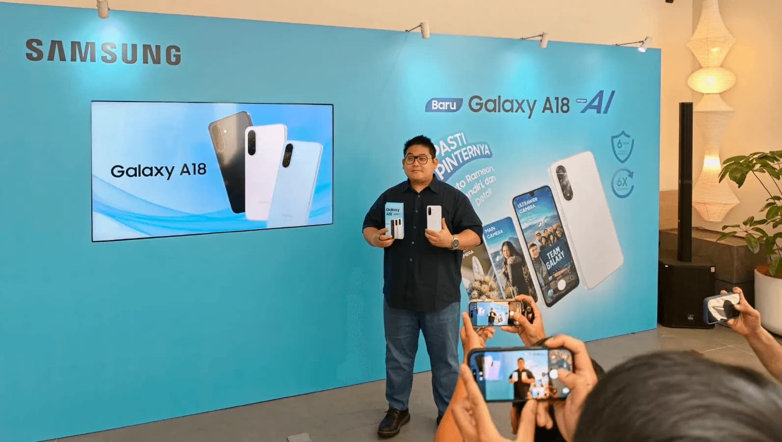 Samsung Galaxy A18 Resmi di Indonesia, Cicilan Mulai Rp300 Ribuan