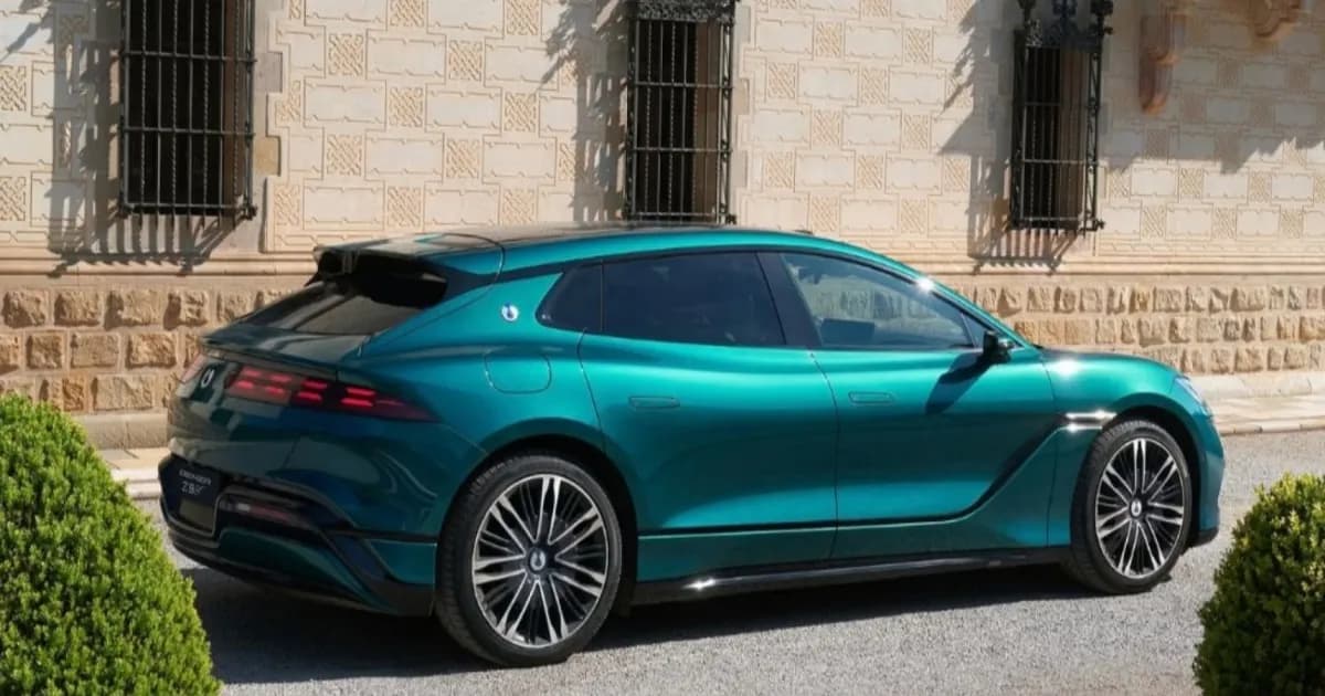 Denza Z9 GT station wagon dengan sistem God's Eye CNOA di Eropa