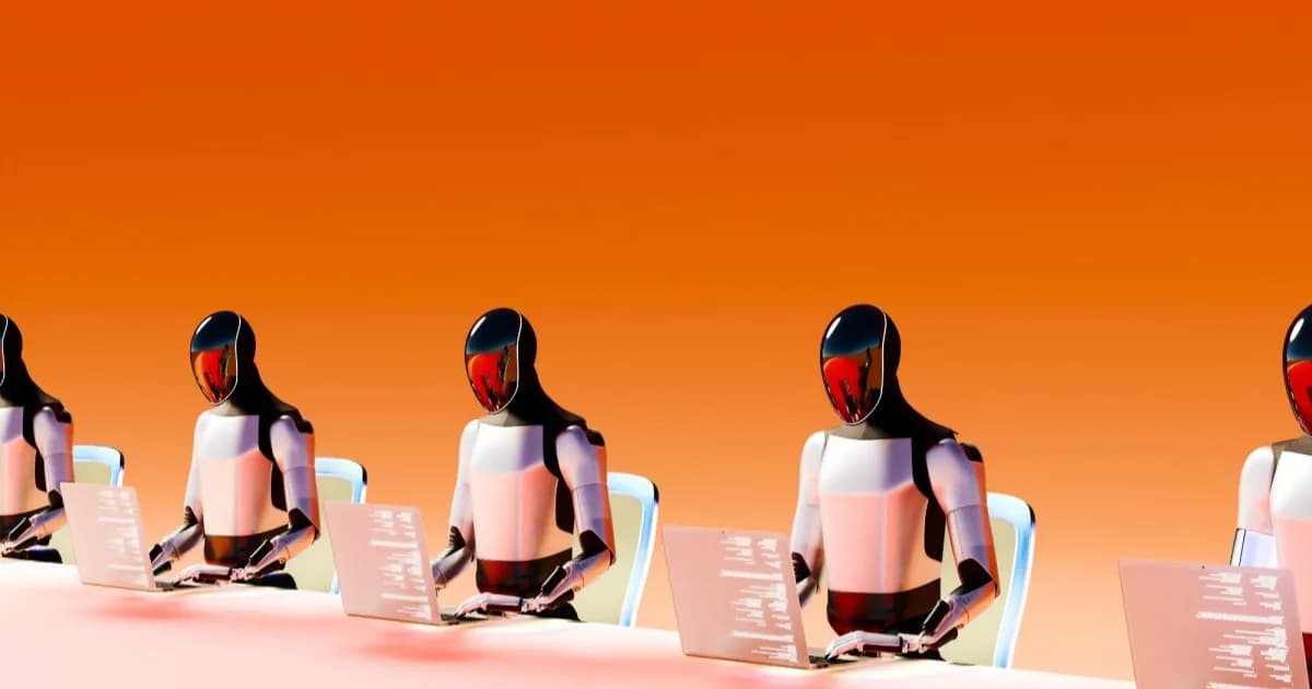 Ilustrasi AI agent yang digunakan hacker untuk membobol lebih dari 100 situs web perusahaan besar dunia.