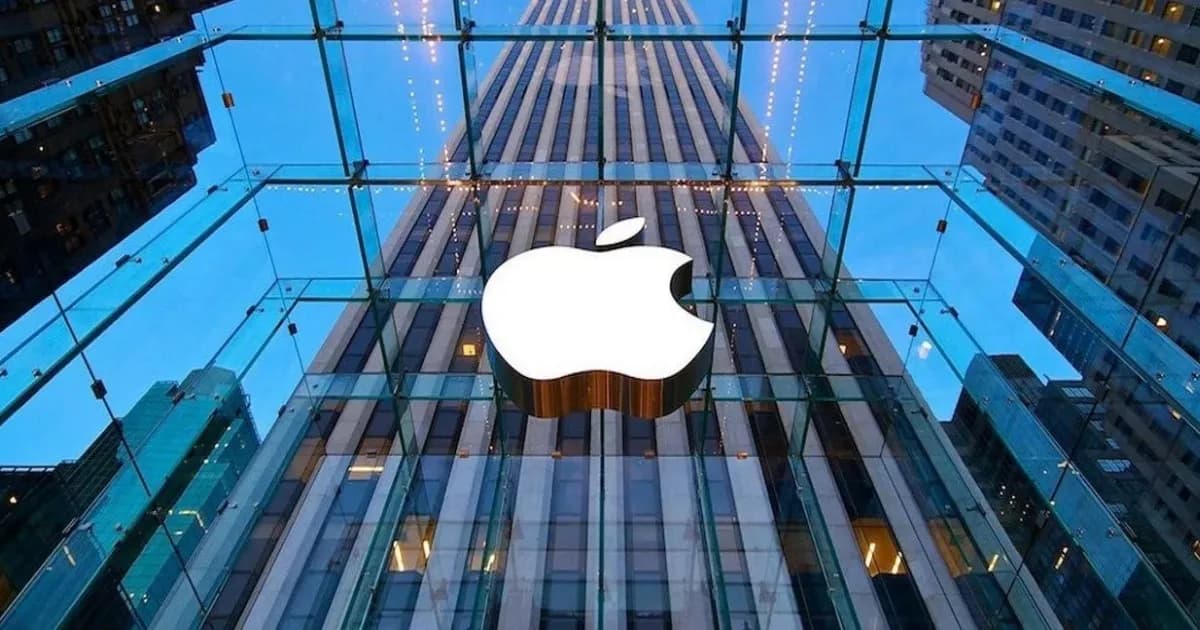 Ilustrasi logo Apple dan ekosistem App Store di Australia terkait putusan pengadilan antitrust.