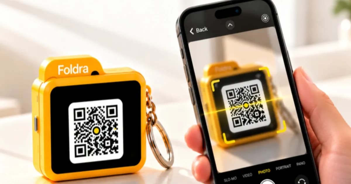 Foldra, perangkat penyimpanan personal seukuran saku dengan layar sentuh AMOLED dan konektivitas Wi-Fi