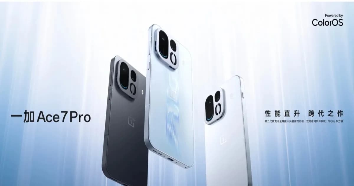 OnePlus Ace 7 Pro dan OnePlus Ace 7 resmi diumumkan di China dengan kipas pendingin dan layar 185Hz