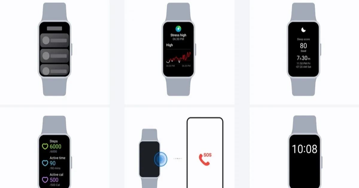 Bocoran tampilan antarmuka Samsung Galaxy Fit4 dari aplikasi pendamping Galaxy Fit4 Manager