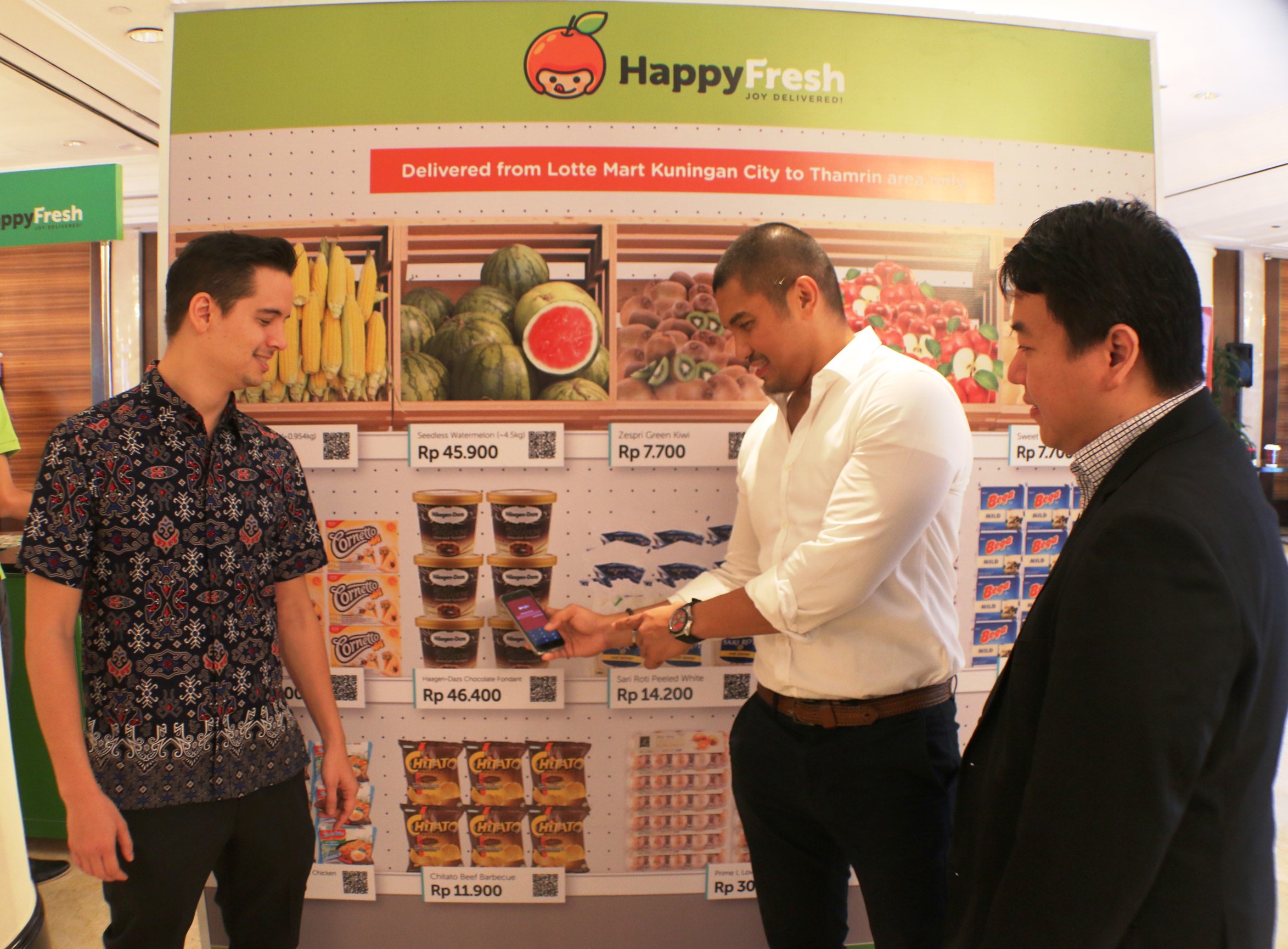 HappyFresh dan Orami Gunakan “Pay by QR Dimo”