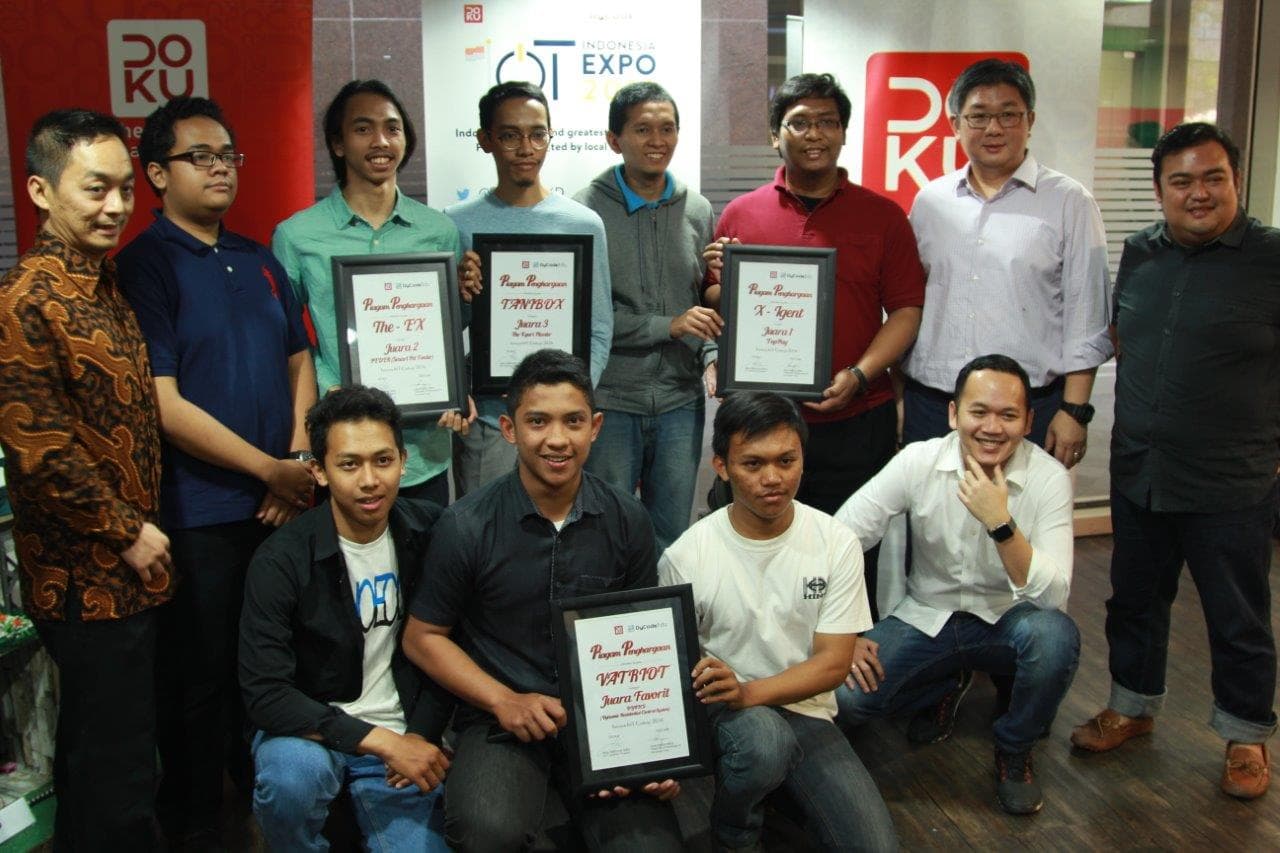 DOKU dan DyCodeEdu Umumkan Pemenang “IoT Challenge 2016”