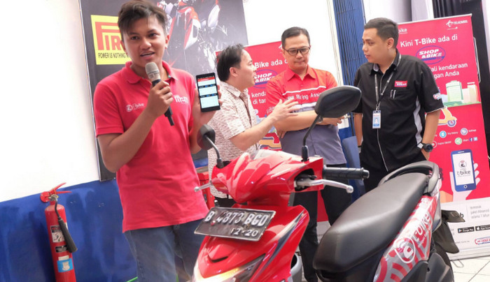 Perluas Penjualan T-Bike, Telkomsel Gandeng Astra Otoparts