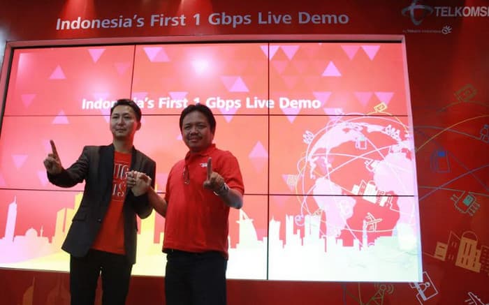 Kecepatan Internet 4,5G Telkomsel Tembus 1 Gbps