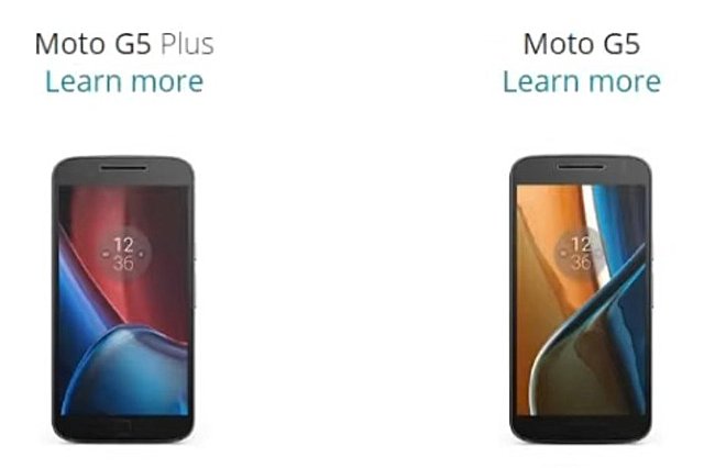 Bocoran Terbaru Ungkap Waktu Peluncuran Moto G5 dan G5 Plus