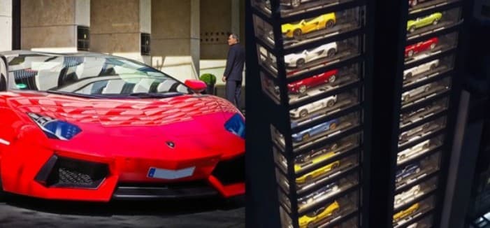 Vending machine mobil mewah