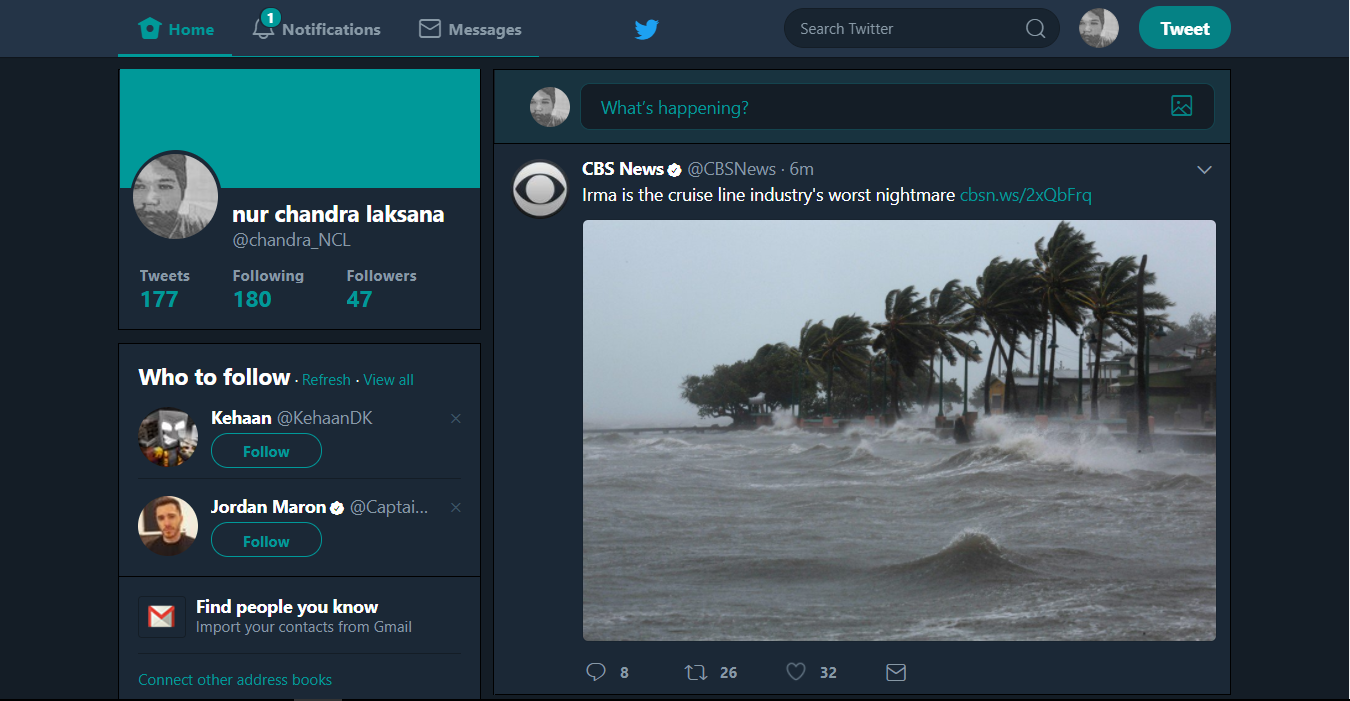 Begini Cara Mengaktifkan Fitur Night Mode Twitter di Web