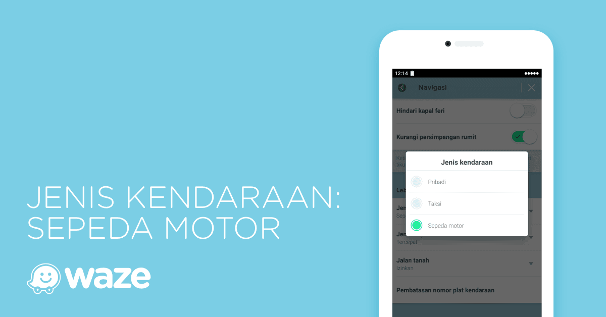 Begini Cara Pakai Fitur Navigasi Khusus Motor di Waze