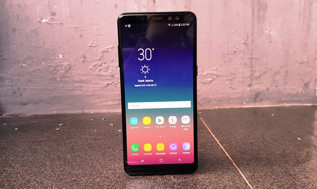 Review Samsung Galaxy A8+ : Ponsel Menengah Dengan DNA Flagship
