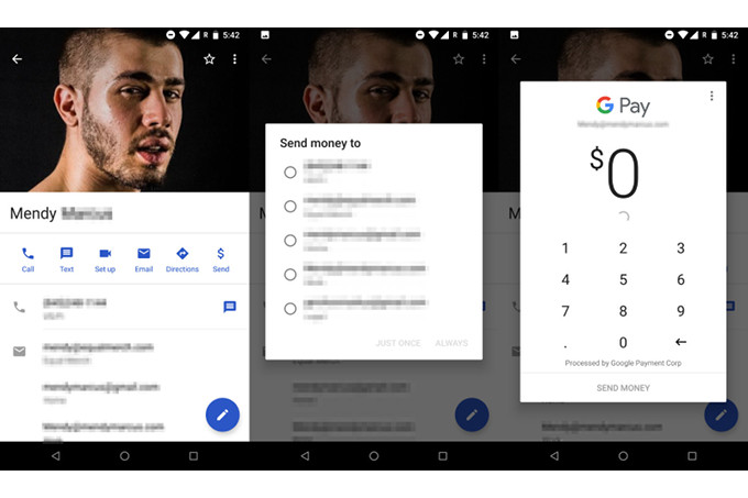 Asyiik! Bisa Kirim Uang Lewat Google Contacts