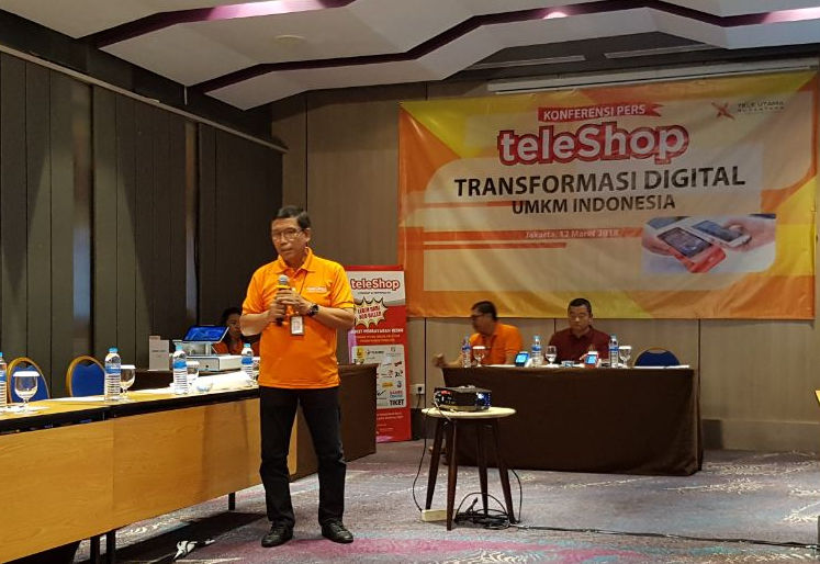 Teleshop Siap Digitalisasi 100 Ribu UMKM di Indonesia