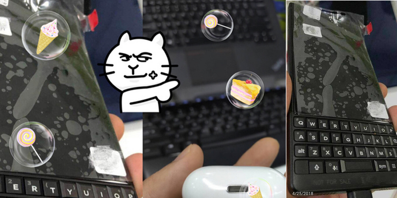 Penerus BlackBerry KeyOne Punya Kamera Ganda?