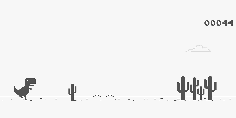 Internet Terputus, Coba Game Dinosaurus di Chrome