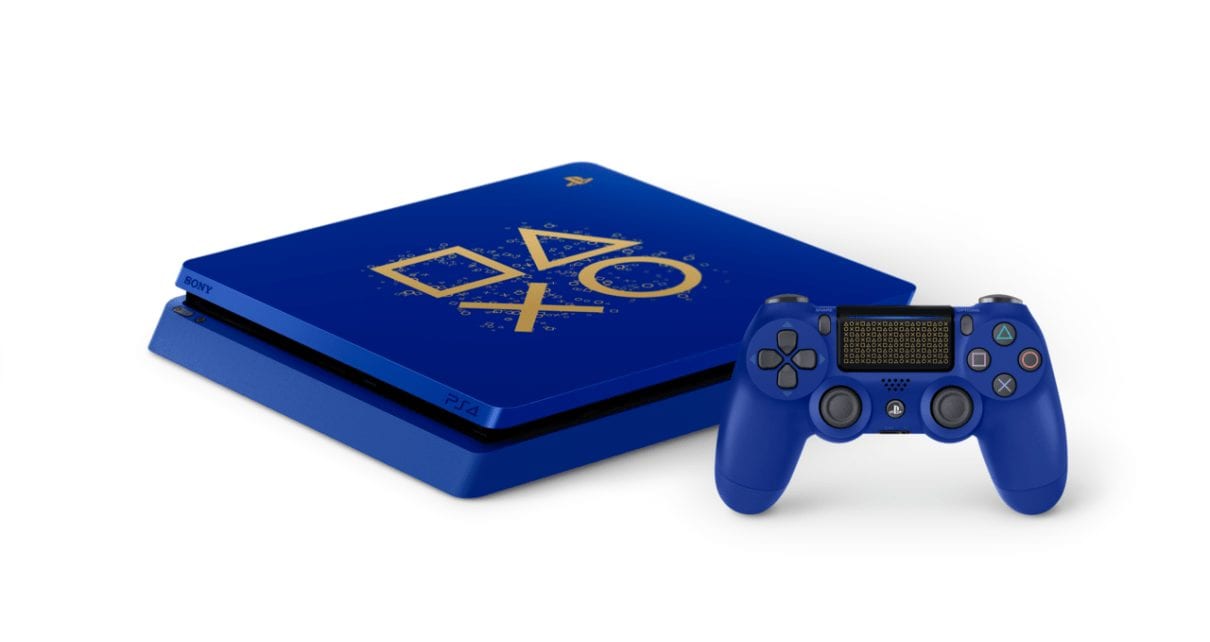 Sony Jual PS4 Edisi Terbatas Warna Biru