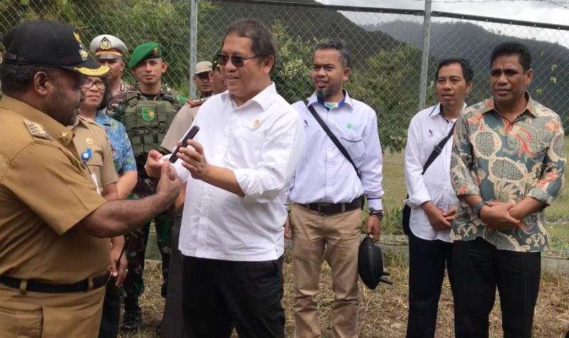 Tahun 2020, Menkominfo Janji Semua Desa di Puncak Jaya Ada BTS