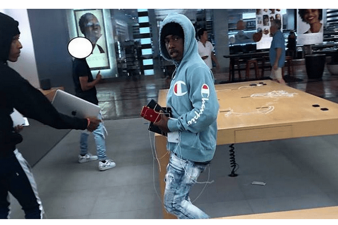 Gerombolan Pencuri Gasak Puluhan iPhone di Apple Store