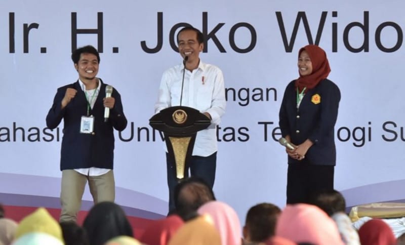 Jokowi: Revolusi Industri 4.0 Harus Diantisipasi Perguruan Tinggi