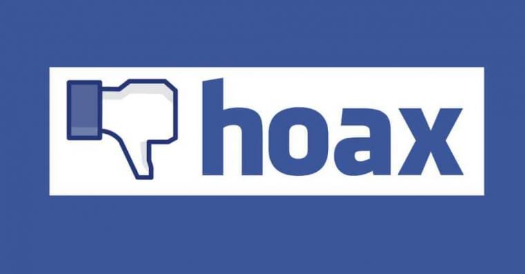Hoax di Facebook