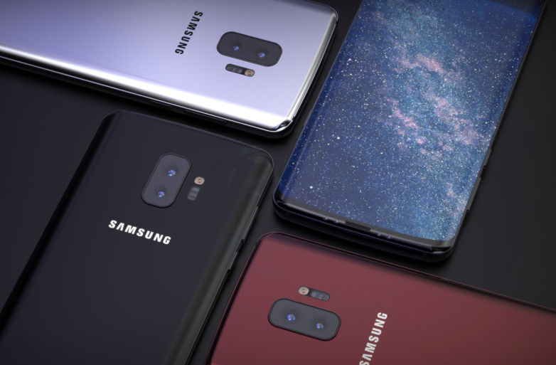 Layar Galaxy S10
