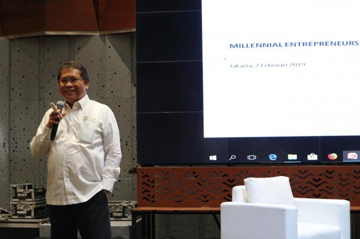 Melek Digital, Rudiantara Ajak Generasi Milenial Kembangkan UMKM