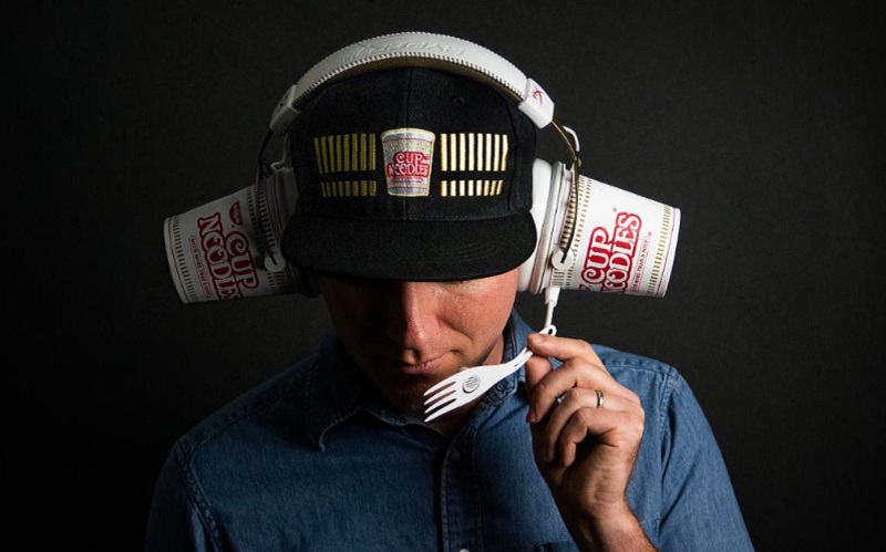 April Mop, Nissin dan HyperX Bikin Ramen Headphone