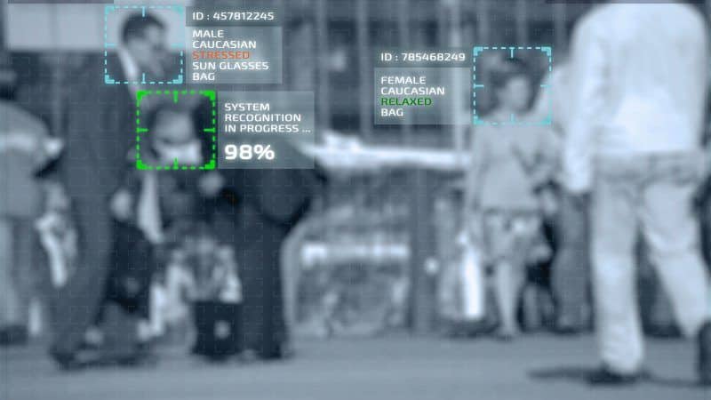 Kamera pengenal wajah