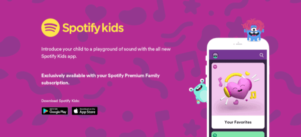 Ramah Anak, Spotify Kenalkan Spotify Kids