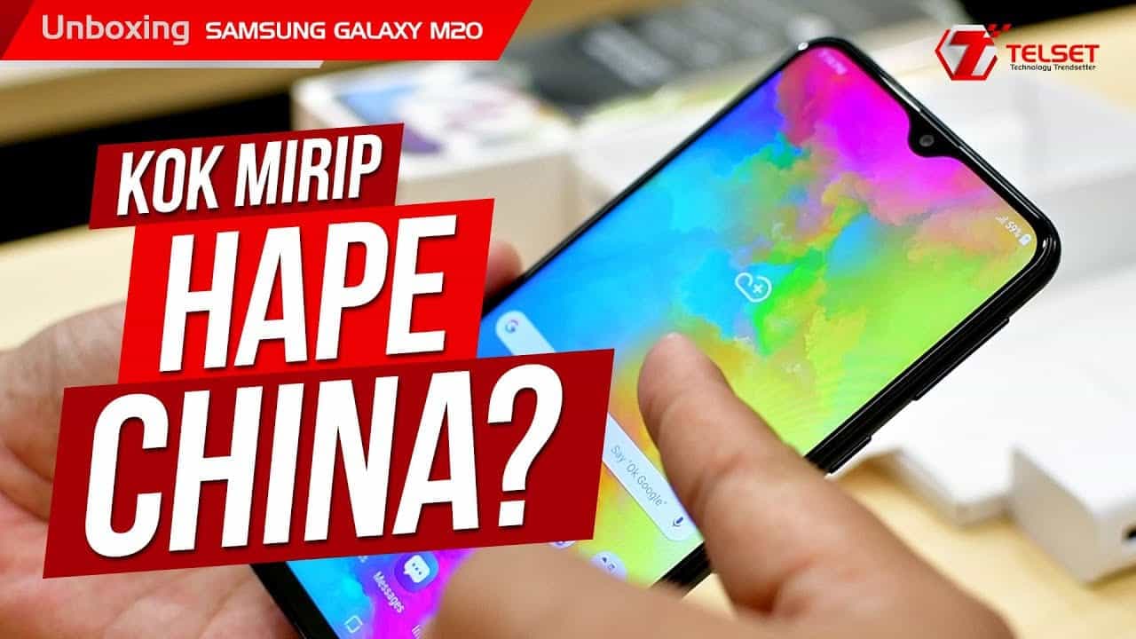 UNBOXING SAMSUNG GALAXY M20 : "Kok Mirip Hape China?"
