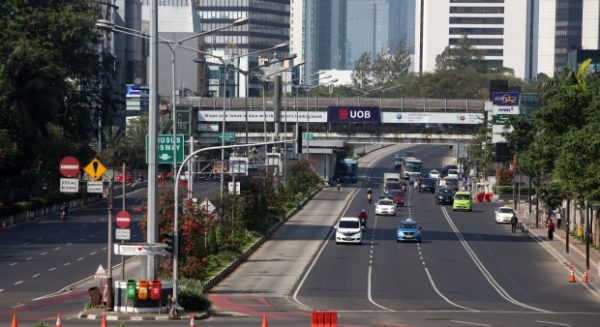 Jakarta disemprot disinfektan hoaks