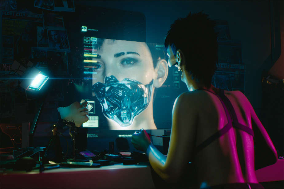 Cyberpunk 2077 Adegan Cabul