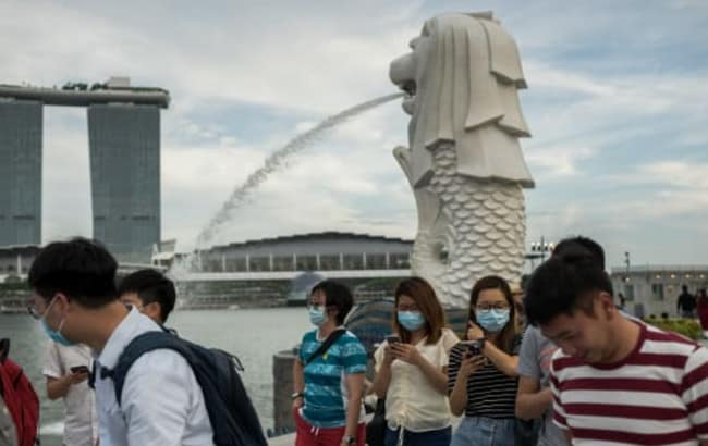 Pelacak Corona Singapura