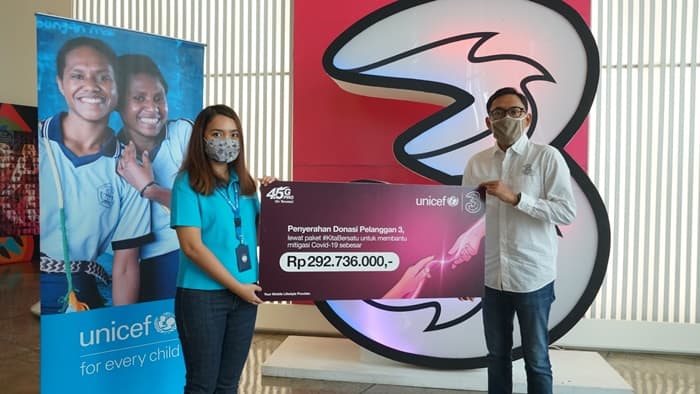 Donasi Pengguna Tri Covid-19