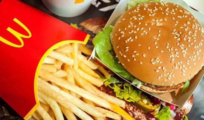 Burger Daging Nabati McDonald's