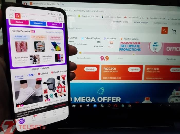 Akun Lazada Redmart Bocor