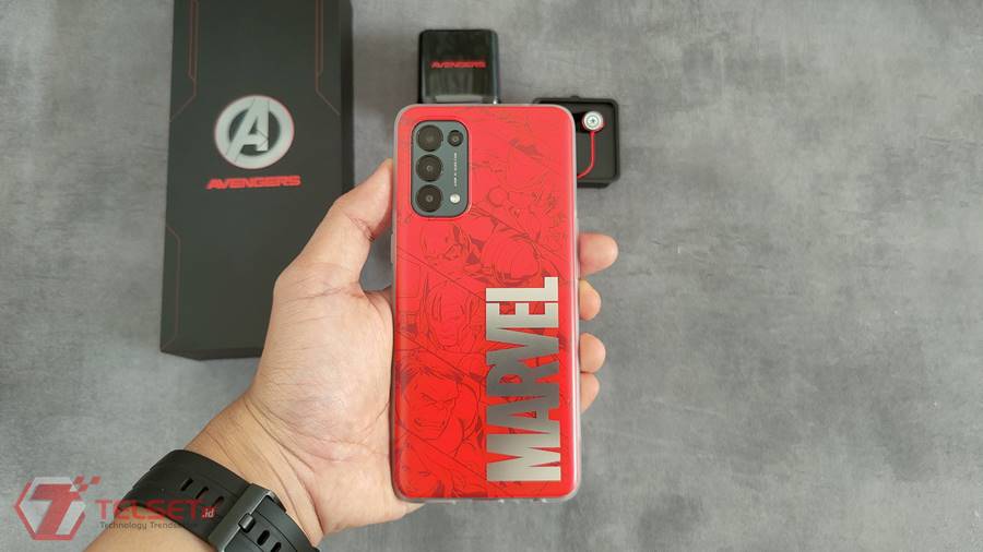 Filter Instagram Oppo Reno5 Marvel Avengers Edition