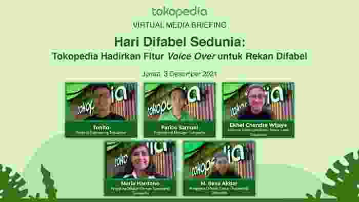 Fitur Voice Over Tokopedia Difabel