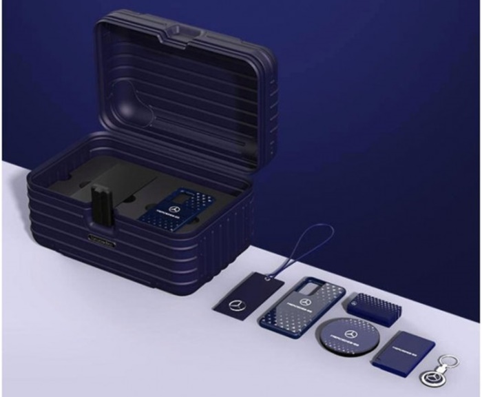 Casing Samsung Galaxy S22 Ultra Mercedes-Benz Mark & Lona