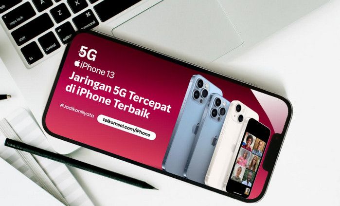 Telkomsel 5G bundling iPhone 13