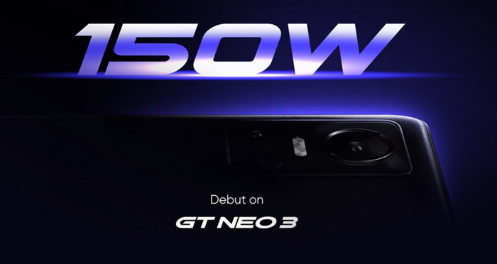 Fast Charging 150W Realme GT Neo3