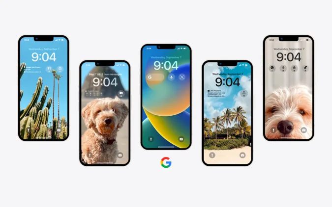 Google Widgets iOS 16