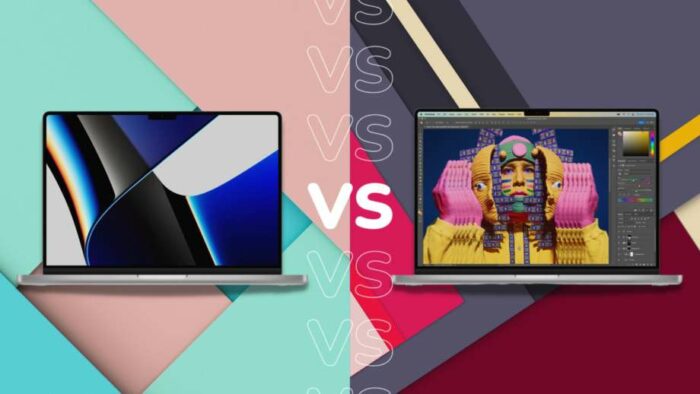 Perbandingan Apple Macbook Pro M1 M2