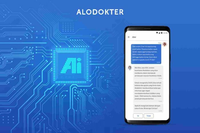 Alodokter Pakai AI Virtual Assisten