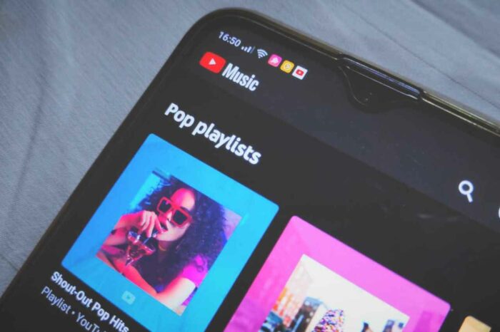 YouTube Music Lirik Real Time