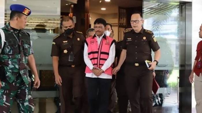 Menkominfo Johnny G Plate Korupsi BTS 4G BAKTI Kominfo